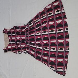 Banana Republic Pink and Black Mini Dress